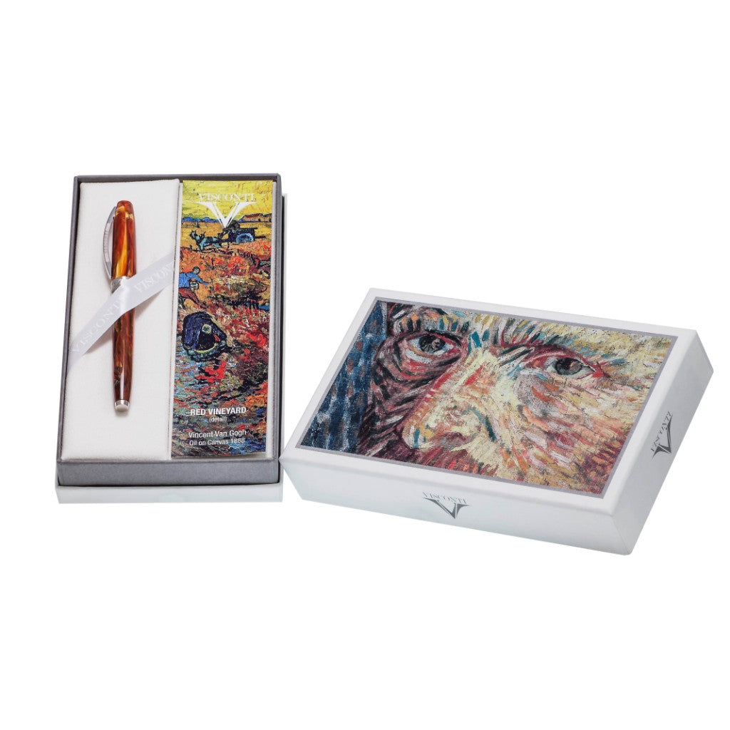 Visconti Van Gogh "The Impressionist Collection" Red Vineyard Ballpoint Pen