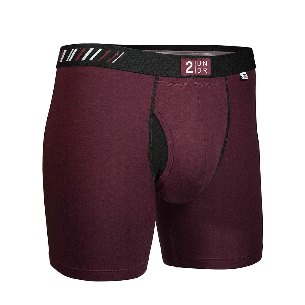 2UNDR Men's Swing Shift 6" Boxer Brief Underwear