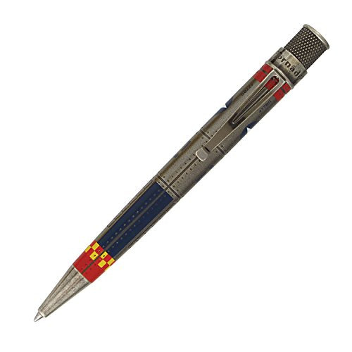Retro 51 Vintage Metalsmith Collection Rollerball Pen, P-51 Mustang WWII Plane design (VRR-1343)