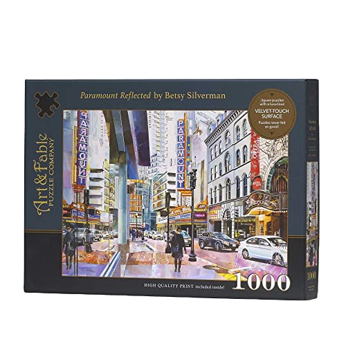 Art & Fable, Paramount Reflected by Betsy Silverman, 1000 Piece Fine Artwork Premium Adult Jigsaw Puzzle