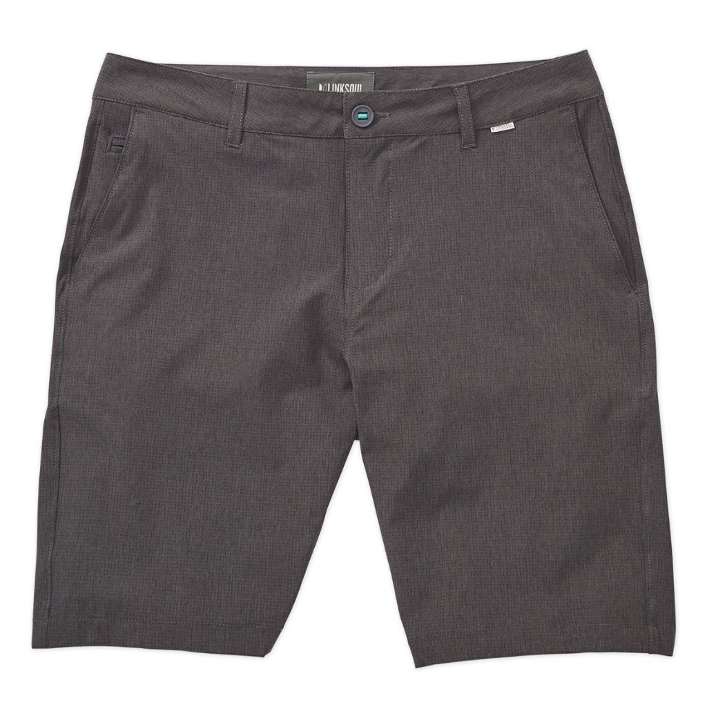 Linksoul Boardwalker AC Polyester/Spandex Blend 10" Inseam Casual Men's Shorts