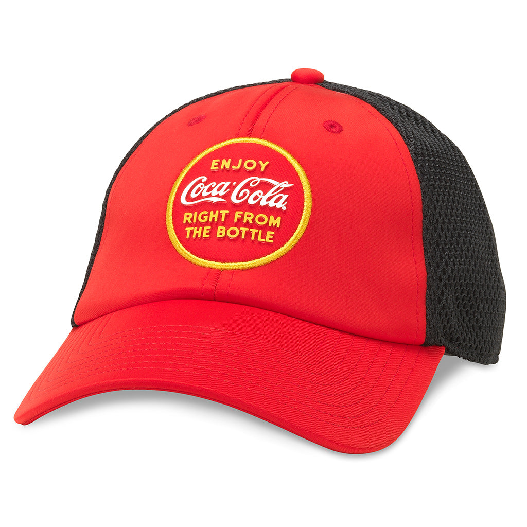 American Needle Riptide Slouch Coca Cola Casual Baseball Dad Hat (COKE-1923A-BLRD)