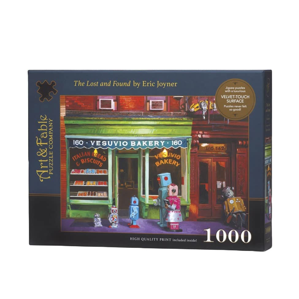 Art & Fable, The Lost and Found by Eric Joyner, 1000 Piece Fine Artwork Premium Adult Jigsaw Puzzle