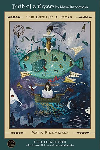 Art & Fable, The Birth of A Dream by Maria Brzozowska, 500 Piece Fine Artwork Premium Adult Jigsaw Puzzle