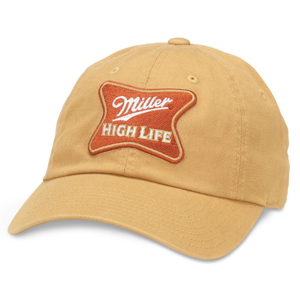 American Needle Miller High Life Beer Ballpark Adjustable Baseball Dad Hat
