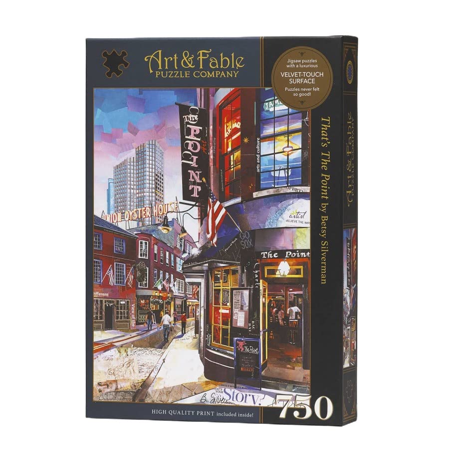 Art & Fable, That's The Point by Betsy Silverman, 750 Piece Fine Artwork Premium Adult Jigsaw Puzzle