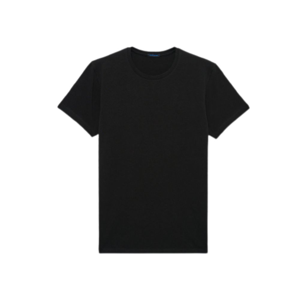 Patrick Assaraf Iconic T-Shirt Short Sleeve Crew Neck Regular Fit Pima Cotton Solid Color Men's Tee
