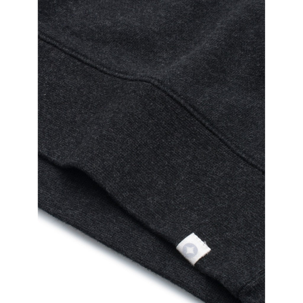 Derek Rose Men's Devon Loopback Cotton Long Sleeve Crew Neck Sweatshirt (Charcoal)
