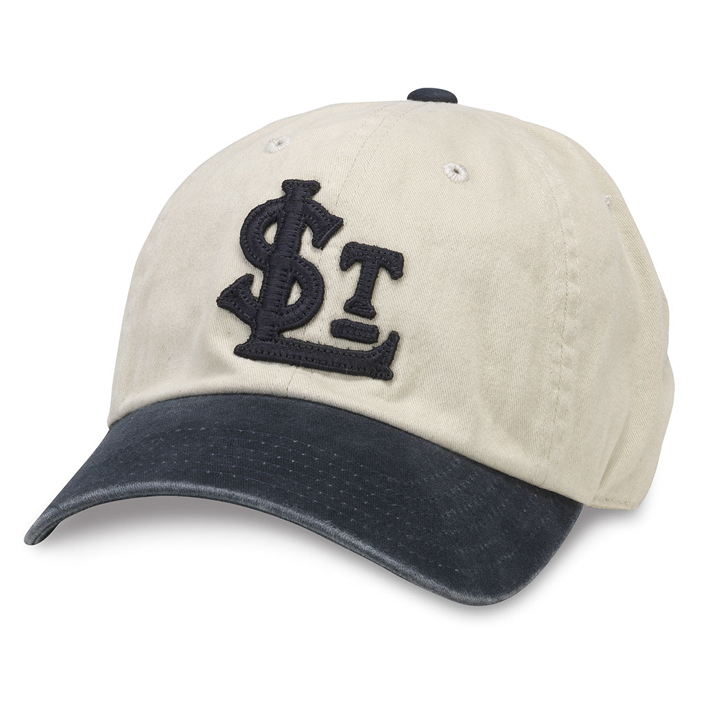 American Needle Archive Federal League St. Louis Terriers Baseball Dad Hat (44740A-STE-SKNA)