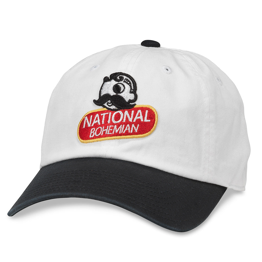 American Needle Ballpark National Bohemian Beer Baseball Dad Hat (PBC-1901F-SNBL)