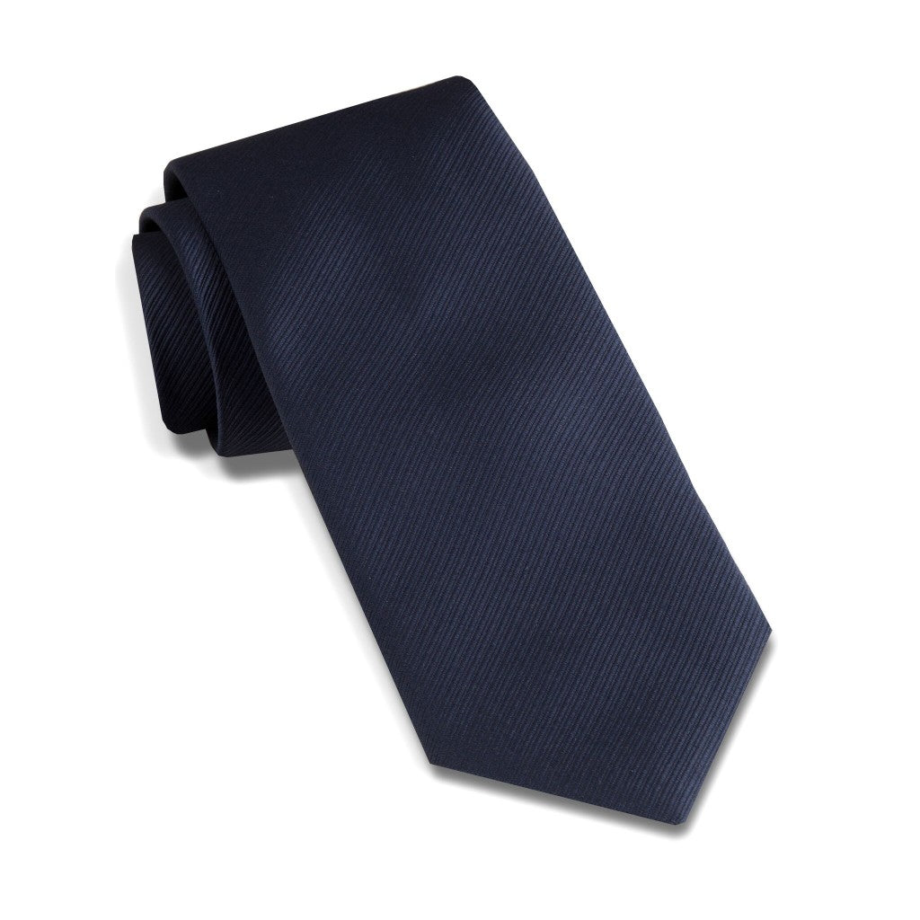David Donahue Men's Twill Weave Italian Silk Neck Tie