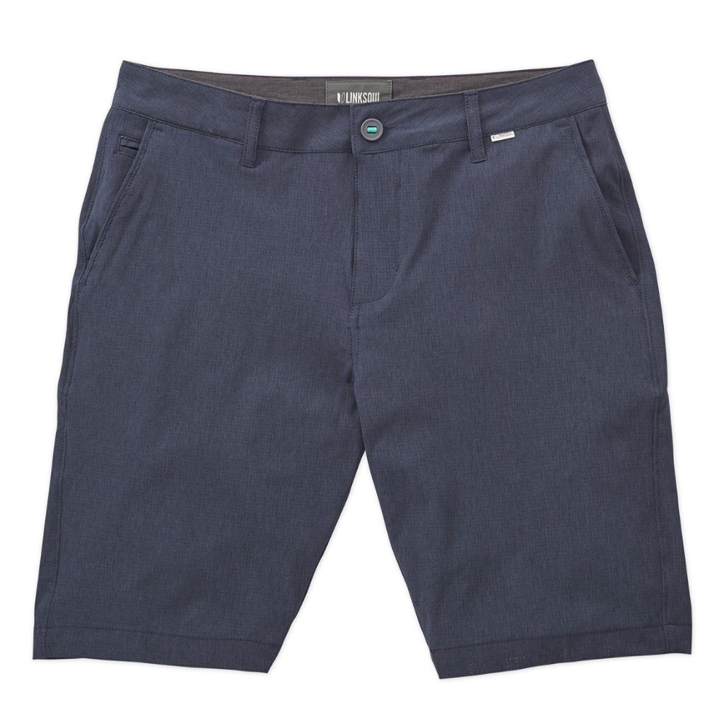 Linksoul Boardwalker AC Polyester/Spandex Blend 10" Inseam Casual Men's Shorts