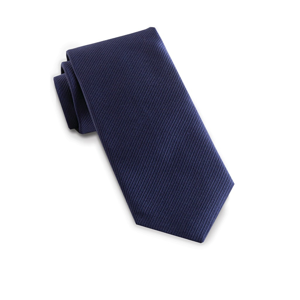 David Donahue Men's Twill Weave Italian Silk Neck Tie